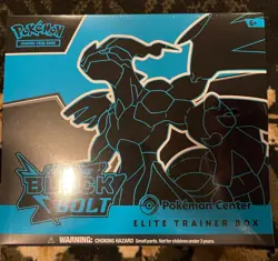 Sealed Pokemon Center Black Bolt & White Flare Elite Trainer Box ETB Set - Image 4