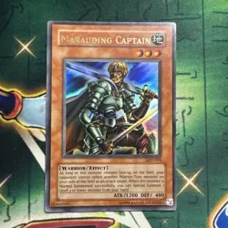 Yugioh! Marauding Captain LOD-018 Ultra Rare Unlimited VLP - Image 1