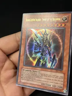 1st Edition Black Luster Soldier - Envoy of the Beginning #IOC-025 Original Prin - Image 2