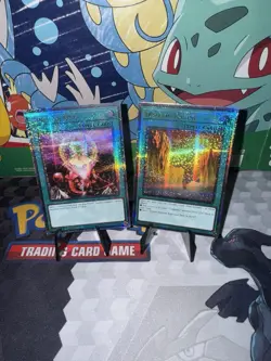 Yugioh 25th QCSR Dragon Ravine & One For One Secret Rare 1st Ed. NM RA03 Bonanza - Image 1