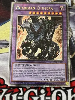 YU-GI-OH! Guardian Chimera RA02-EN023 Quarter Century Secret Rare - Image 1