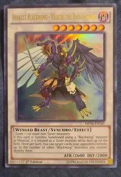Yu-Gi-Oh! Assault Blackwing - Raikiri the Rain Shower MP16-EN141 - Image 1