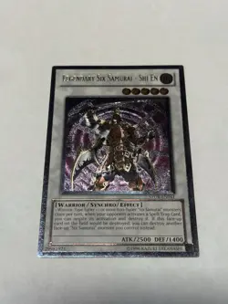 Yugioh Legendary Six Samurai - Shi En STOR-EN041 - Ultimate Rare Plus Super Rare - Image 2