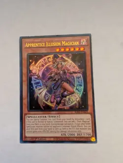 Yu-Gi-Oh Apprentice Illusion Magician 1st Edition Super Rare RA04-EN023 - Image 1