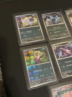 Pokemon Japanese 151 Master Ball Reverse Holo Card Lot of 8 Cards - Near Mint - Image 2