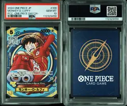 PSA 10 & 9 2024 One Piece Monkey D Luffy One Piece Day'24 #109 Don!! card SEQ - Image 4
