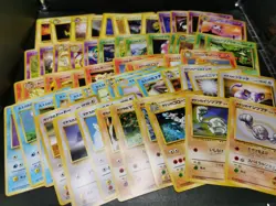 Pokemon card LOT 60 Old Back Non holo Japanese Lt. Surge's Pikachu Raichu etc - Image 4