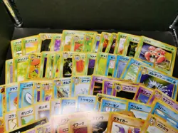 Pokemon card TCG LOT 60 Old Back Non holo Japanese Bulbasaur Squirtle Jynx etc - Image 4