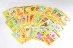 Pokemon card TCG LOT 30 E series 1st ED Non holo Japanese HP MP LP Pichu etc - Image 1