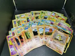 Pokemon card TCG LOT 60 Old Back Non holo Japanese Ivysaur Dratini Machoke etc - Image 3
