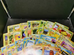 Pokemon card TCG LOT 60 Old Back Non holo Japanese Ivysaur Dratini Machoke etc - Image 4