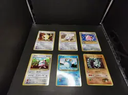 Pokemon card TCG Lot 10 Old Back Glossy CoroCoro Comic Promo Japanese HP MP LP - Image 4