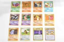 Pokemon card Lot 12 cards Old Back Glossy Vending Series3 extra rule Japanese - Image 1
