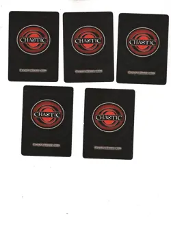 Lot #0106. Lot of 10 Chaotic Mugic cards. All are Alliances Unraveled - Image 2