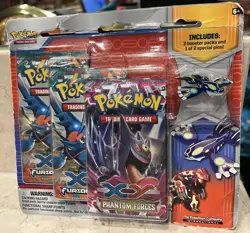 Pokemon Trading Card Game TCG XY - Collector's Pin 3-Pack Blister Kyogre 2015 - Image 1