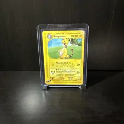Pokemon Ampharos Aquapolis Card 1/147 Rare Non-Holo - Image 1