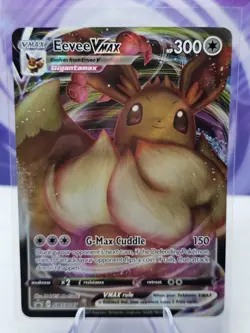 Eevee VMAX SWSH087 SWSH: Sword & Shield Promo Cards Holo NM - Image 1