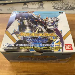 Bandai Digimon Card Game - New Hero Booster Display BT08 - OPEN BOX 811039036423 - Image 1