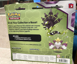 Pokemon Trading Card : XY Fates Collide Collector's Pin 3-Pack Blister Zygarde - Image 2
