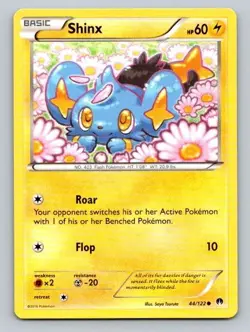 2016 Pokemon Card XY Breakpoint Shinx 44/122 - Image 1