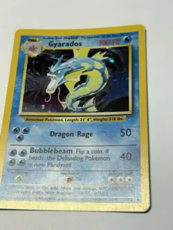 Pokemon TCG Gyarados Base Set 6/102 Holo 1999-2000 Wizards Lp - Image 3