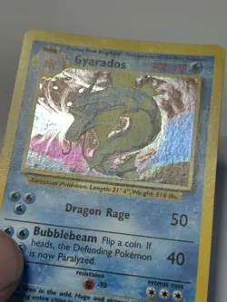 Pokemon TCG Gyarados Base Set 6/102 Holo 1999-2000 Wizards Lp - Image 4