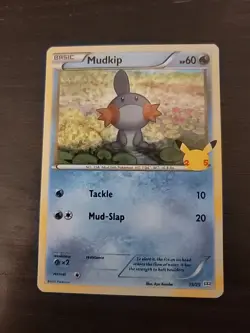 Mudkip 19/25 McDonalds Promo Holo 25th Anniversary Pokemon TCG Card - Image 1