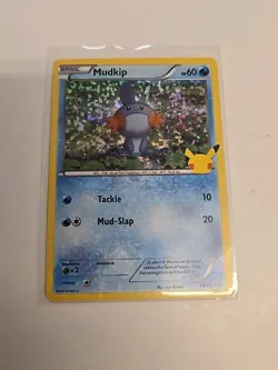 Mudkip 19/25 McDonalds Promo Holo 25th Anniversary Pokemon TCG Card - Image 1
