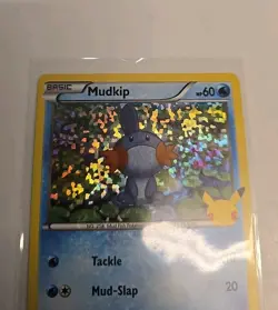 Mudkip 19/25 McDonalds Promo Holo 25th Anniversary Pokemon TCG Card - Image 2