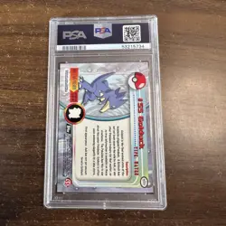 Pokemon Golduck Topps TV Non Holo #55 PSA 10 Gem Mint Animation Series - Image 2