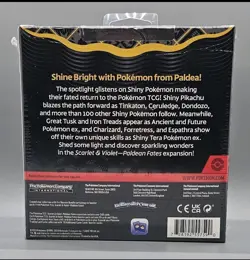 Pokemon TCG Scarlet & Violet🌟Paldean Fates🌟Booster Bundle (6 Packs) - Sealed - Image 2