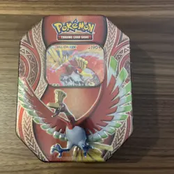Pokemon TCG Mysterious Powers Tin Ho-Oh GX - Image 1