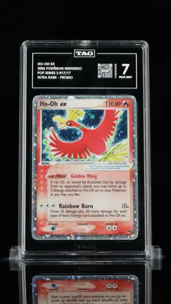 Ho-Oh ex 17/17 2006 Pop Series 3 Pokemon Card Promo Holo Rare Exclusive - TAG 7 - Image 1