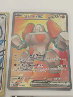 Pokemon Illustration Rare/Full Art/ Tauros GX/Machamp Full Art Holo Cards - Image 5