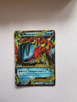 M Swampert EX XY87 Pokemon XY Black Star Promo Ultra Rare [DMG] - Image 1
