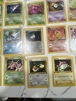 1999 Pokemon TCG 1st Edition Card Lot German Italian Spanish Team Rocket Neo - Image 3