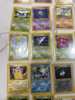 1999 Pokemon TCG 1st Edition Card Lot German Italian Spanish Team Rocket Neo - Image 5