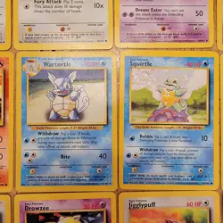 Vintage Pokemon Lot Base Set Unlimited Non-Holo 54 Cards Total All Different - Image 5