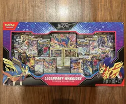 Pokemon TCG Sword & Shield Legendary Warriors Premium Collection NEW - Image 1