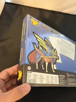Pokemon TCG Celebrations 25th Zacian Deluxe Pin Collection Box New Sealed - Image 3