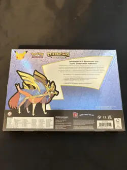 Pokemon TCG Celebrations 25th Zacian Deluxe Pin Collection Box New Sealed - Image 4