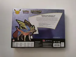 Pokemon TCG Celebrations 25th Zacian Deluxe Pin Collection Box New Sealed - Image 2