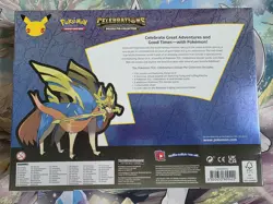 Pokemon TCG Celebrations 25th Zacian Deluxe Pin Collection Box New Sealed - Image 2