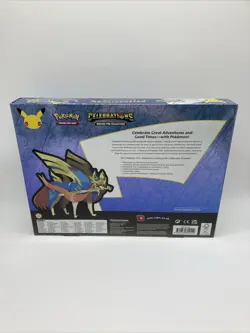 Pokemon TCG Celebrations 25th Zacian Deluxe Pin Collection Box New Sealed - Image 3