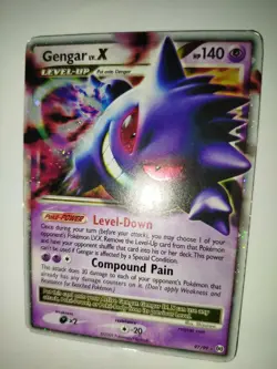 Gengar Lv. X 97/99 Pokemon Arceus Ultra Rare Holo Card - Image 3