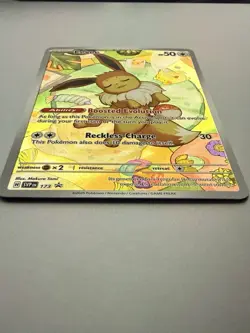 Pokemon TCG Eevee SVP 173 Prismatic Evolutions Full Art Black Star Promo NM - Image 2