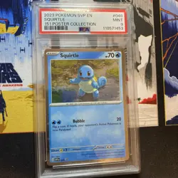 Squirtle - PSA 9 - Scarlet Violet 151 Promo SVP 048 Cosmos Holo Pokemon Card - Image 1