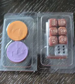 Pokemon Prismatic Evolutions Damage Counter Dice & Coin Set TCG Trading Card - Image 1