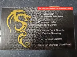 (1000 box) BCW Standard Inner Card Sleeves 64x89mm MTG Pokemon Free Fast Postage - Image 2