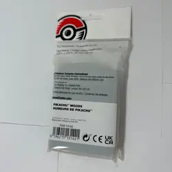 Pikachu Moods Card Sleeves x65 Pokemon Center Original Brand New Sealed - Image 2